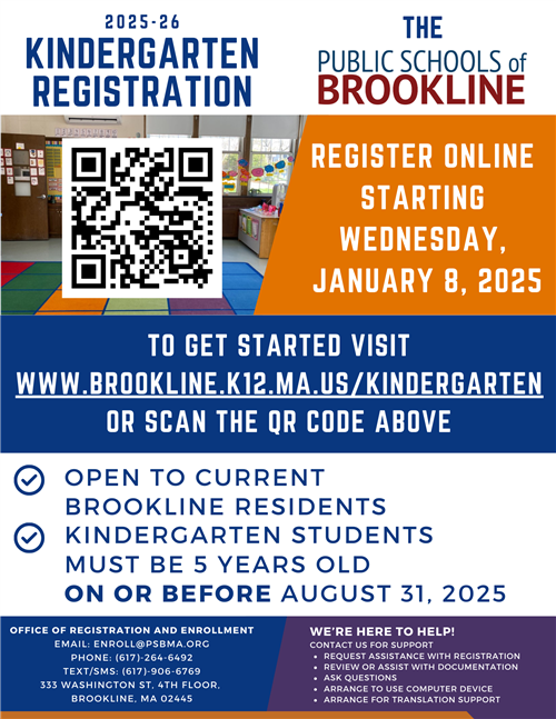  Register online starting Wednesday January 8, 2025